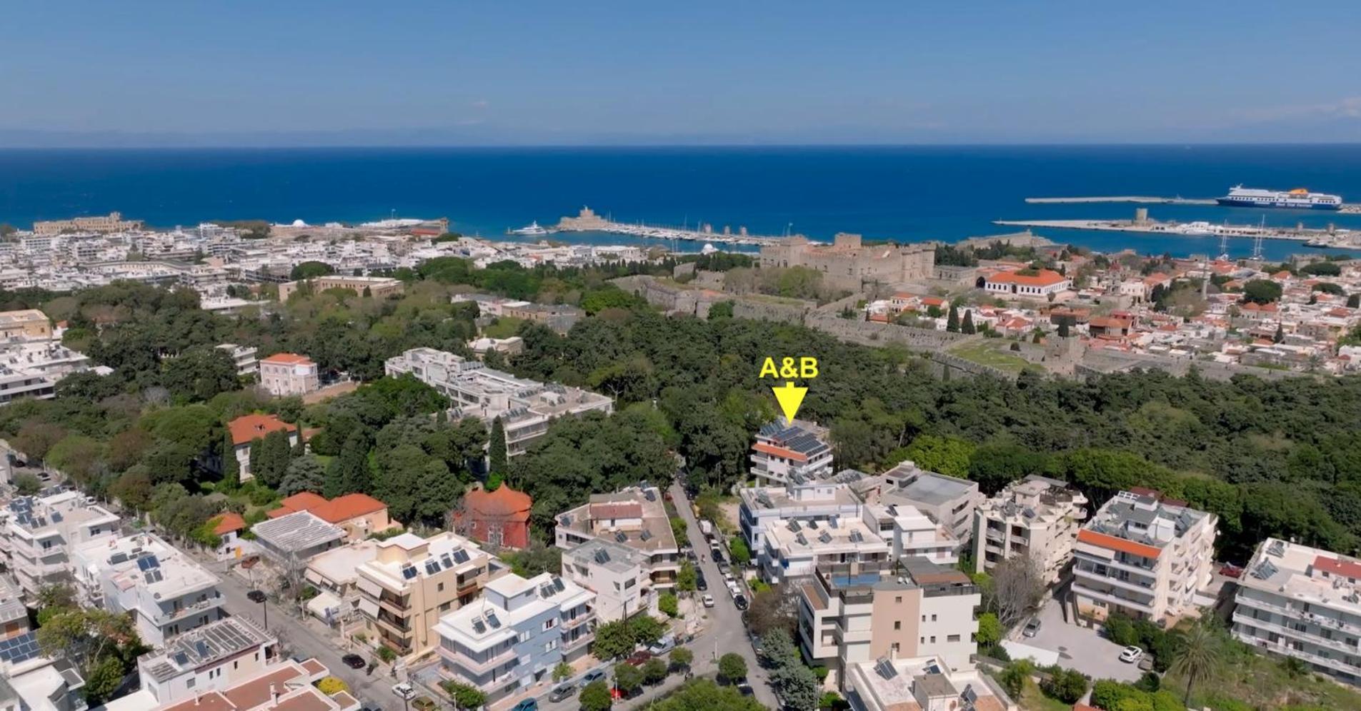 A&B Rhodes City Apartments Eksteriør bilde